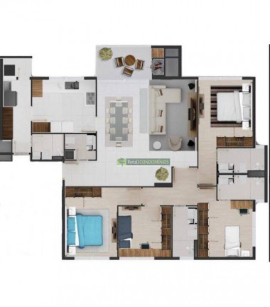 Imagem Apartamento com 4 Quartos à Venda, 250 m² em água Verde - Curitiba