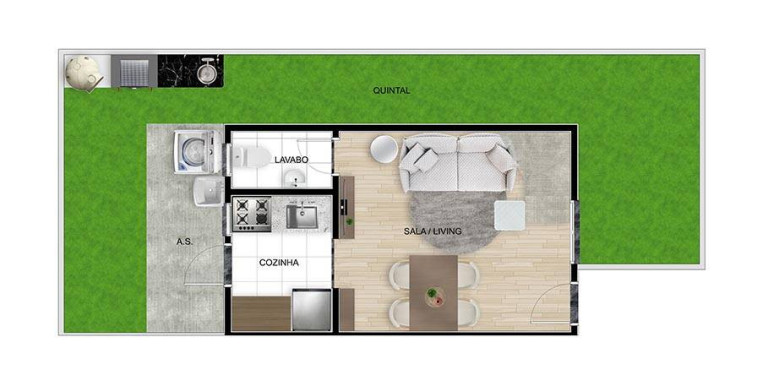 Imagem Casa com 2 Quartos à Venda, em Jardim Sandra - Cotia Imagem Casa com 2 Quartos à Venda, em Jardim Sandra - Cotia