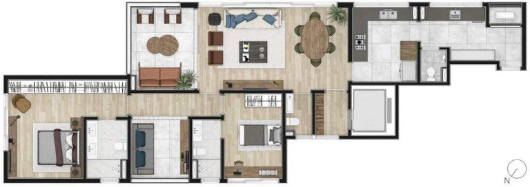 Imagem Apartamento com 3 Quartos à Venda, 378 m² em Pinheiros - São Paulo Imagem Apartamento com 3 Quartos à Venda, 378 m² em Pinheiros - São Paulo