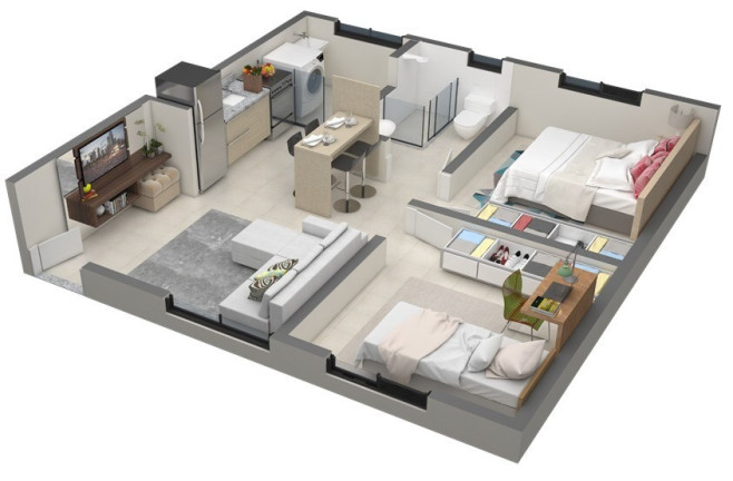 Imagem Imóvel com 2 Quartos à Venda, 43 m² em Lagoinha - Ribeirão Preto Imagem Imóvel com 2 Quartos à Venda, 43 m² em Lagoinha - Ribeirão Preto