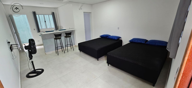 Imagem Kitnet com 1 Quarto para Alugar ou Temporada, 35 m² em Balneário Cidade Atlântica - Guarujá Imagem Kitnet com 1 Quarto para Alugar ou Temporada, 35 m² em Balneário Cidade Atlântica - Guarujá