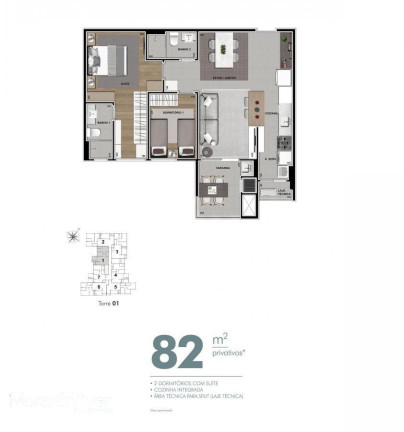 Imagem Apartamento com 2 Quartos à Venda, 83 m² em Cabral - Curitiba Imagem Apartamento com 2 Quartos à Venda, 83 m² em Cabral - Curitiba