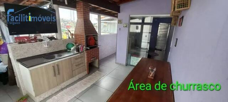 Imagem Cobertura com 3 Quartos à Venda, 130 m² em Parque São Vicente - Mauá