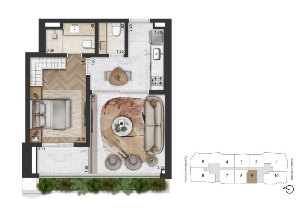 Imagem Apartamento com 3 Quartos à Venda, 169 m² em Consolação - São Paulo Imagem Apartamento com 3 Quartos à Venda, 169 m² em Consolação - São Paulo