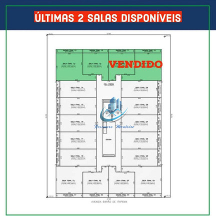 Imagem Sala Comercial à Venda, 44 m² em Centro - Itatiba Imagem Sala Comercial à Venda, 44 m² em Centro - Itatiba