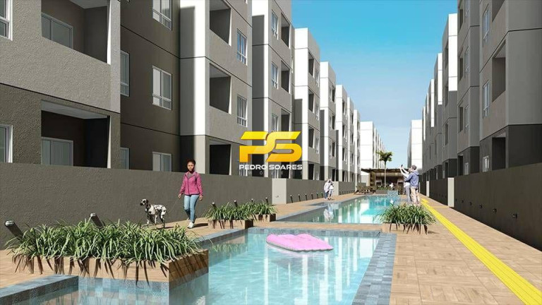 Apartamento com 2 Quartos à Venda, 49 m² em Gramame - João Pessoa