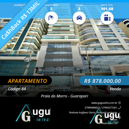 Imagem Apartamento com 1 Quarto à Venda,  em Guarapari