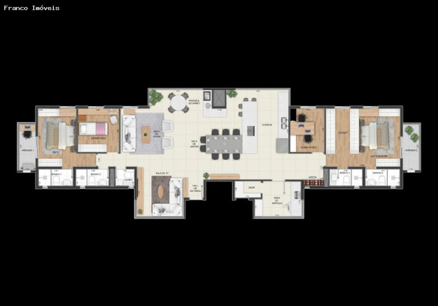 Imagem Apartamento com 3 Quartos à Venda, 86 m² em Vila Floresta - Santo André Imagem Apartamento com 3 Quartos à Venda, 86 m² em Vila Floresta - Santo André