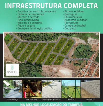 Imagem Terreno à Venda, 274 m² em Tabapuá - Caucaia Imagem Terreno à Venda, 274 m² em Tabapuá - Caucaia
