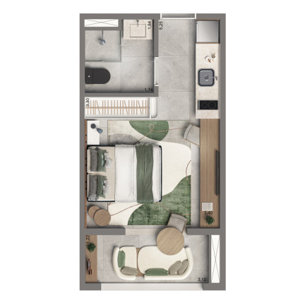 Imagem Apartamento com 1 Quarto à Venda, 26 m² em Vila Clementino - São Paulo Imagem Apartamento com 1 Quarto à Venda, 26 m² em Vila Clementino - São Paulo
