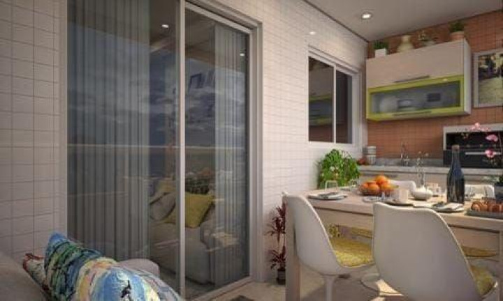 Imagem Apartamento com 2 Quartos à Venda, 87 m² em Guilhermina - Praia Grande