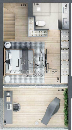 Imagem Cobertura com 1 Quarto à Venda, 91 m² em Vila Nova Conceição - São Paulo Imagem Cobertura com 1 Quarto à Venda, 91 m² em Vila Nova Conceição - São Paulo