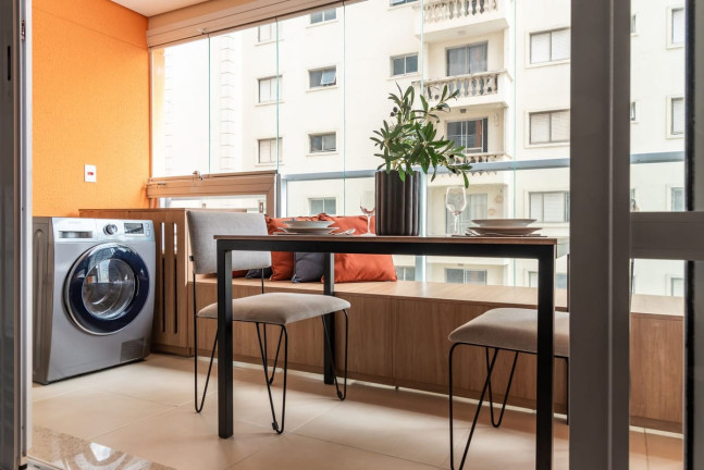 Imagem Apartamento com 1 Quarto para Alugar, 47 m² em Campo Belo - São Paulo