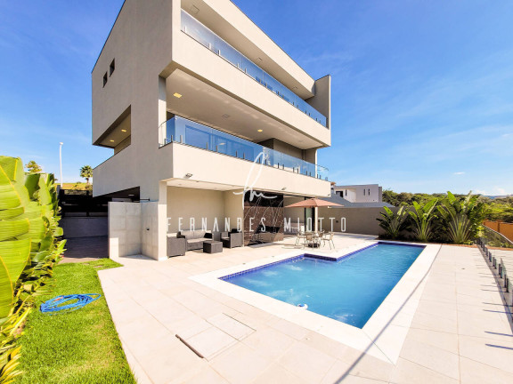 Imagem Casa de Condomínio com 4 Quartos à Venda, 455 m² em Alphaville Jundiaí - Jundiaí