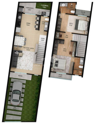 Imagem Casa com 2 Quartos à Venda, 98 m² em Balneário Piçarras Imagem Casa com 2 Quartos à Venda, 98 m² em Balneário Piçarras