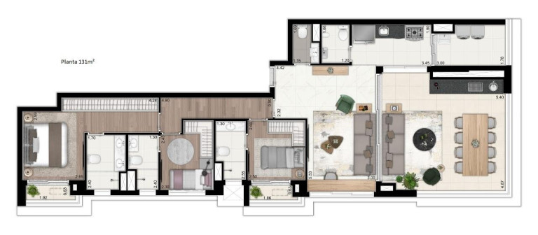 Imagem Apartamento com 2 Quartos à Venda, 77 m² em Santo Amaro - São Paulo Imagem Apartamento com 2 Quartos à Venda, 77 m² em Santo Amaro - São Paulo