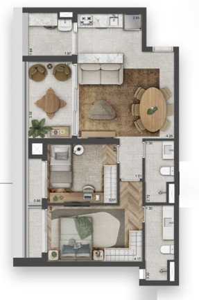 Imagem Apartamento com 1 Quarto à Venda, 38 m² em Jardim Paulista - São Paulo