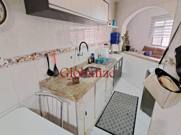 Imagem Casa com 3 Quartos à Venda, 105 m² em Embaré - Santos Imagem Casa com 3 Quartos à Venda, 105 m² em Embaré - Santos