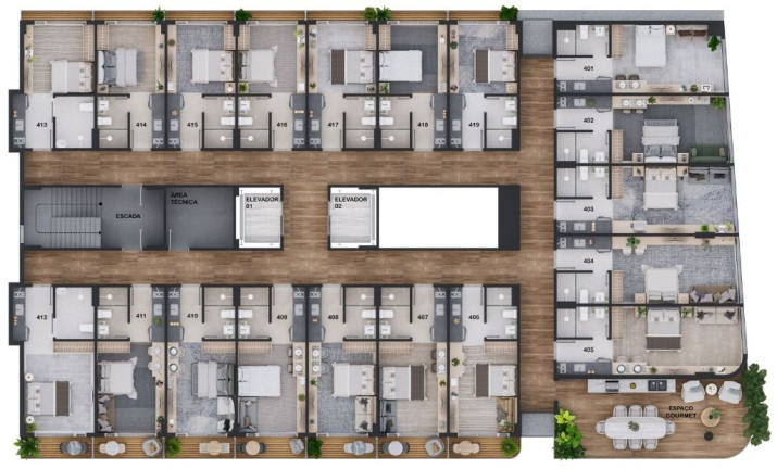 Imagem Apartamento com 1 Quarto à Venda, 59 m² em Cabo Branco - João Pessoa Imagem Apartamento com 1 Quarto à Venda, 59 m² em Cabo Branco - João Pessoa