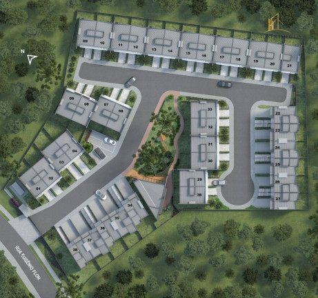 Imagem Sobrado com 3 Quartos à Venda, 112 m² em Abranches - Curitiba Imagem Sobrado com 3 Quartos à Venda, 112 m² em Abranches - Curitiba