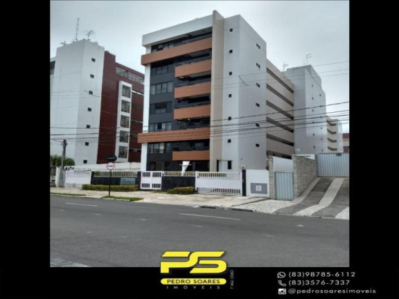Apartamento com 2 Quartos à Venda, 60 m² em Cabo Branco - João Pessoa