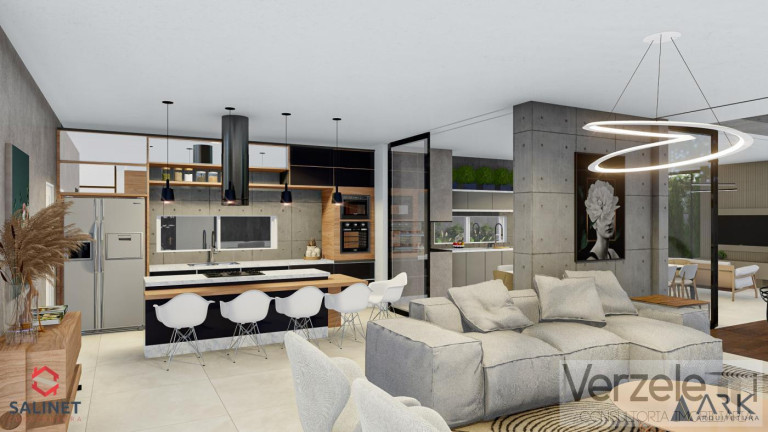 Imagem Casa com 4 Quartos à Venda, 328 m² em Jardim Dourado - Porto Belo