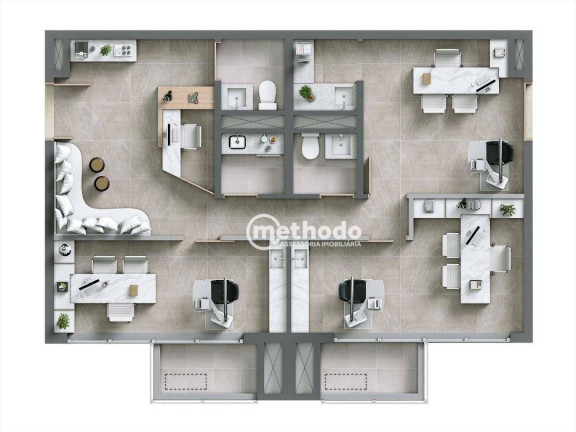 Imagem Sala Comercial à Venda, 35 m² em Centro - Campinas Imagem Sala Comercial à Venda, 35 m² em Centro - Campinas