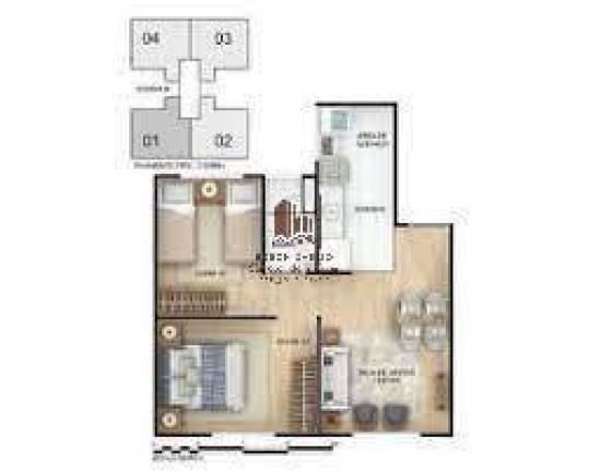 Imagem Apartamento com 2 Quartos à Venda, 40 m² em Itanhangá - Rio De Janeiro