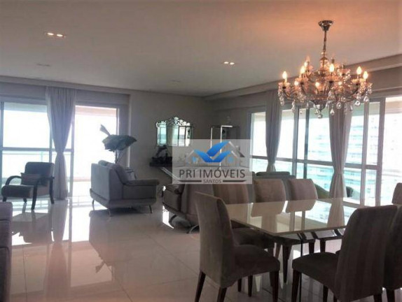 Imagem Apartamento com 4 Quartos à Venda ou Locação, 324 m² em Aparecida - Santos