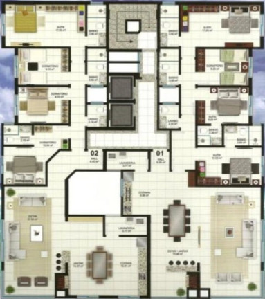 Imagem Apartamento com 3 Quartos à Venda, 123 m² em Navegantes - Capão Da Canoa Imagem Apartamento com 3 Quartos à Venda, 123 m² em Navegantes - Capão Da Canoa