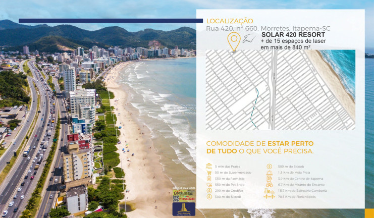 Imagem Apartamento com 2 Quartos à Venda, 59 m² em Morretes - Itapema