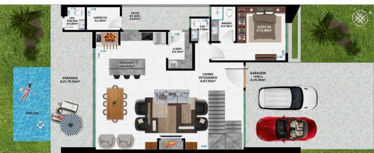 Imagem Casa com 4 Quartos à Venda, 250 m² em Centro - Xangri-lá Imagem Casa com 4 Quartos à Venda, 250 m² em Centro - Xangri-lá