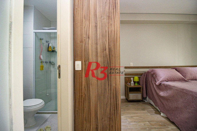 Imagem Apartamento com 1 Quarto à Venda, 57 m² em Gonzaga - Santos Imagem Apartamento com 1 Quarto à Venda, 57 m² em Gonzaga - Santos