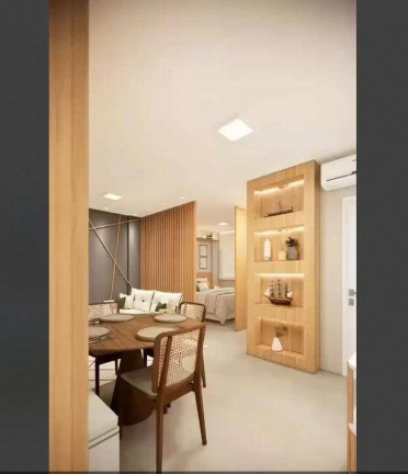 Imagem Apartamento com 1 Quarto à Venda, 33 m² em Pitangueiras - Lauro De Freitas