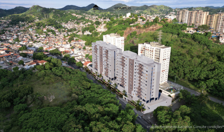 Imagem Apartamento com 2 Quartos à Venda, 44 m² em Fonseca - Niterói