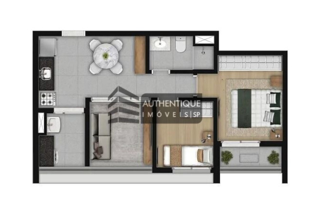 Imagem Apartamento com 2 Quartos à Venda, 57 m² em Santa Cecília - São Paulo