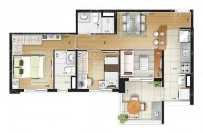 Imagem Apartamento com 2 Quartos à Venda, 57 m² em Vila Prudente - São Paulo Imagem Apartamento com 2 Quartos à Venda, 57 m² em Vila Prudente - São Paulo
