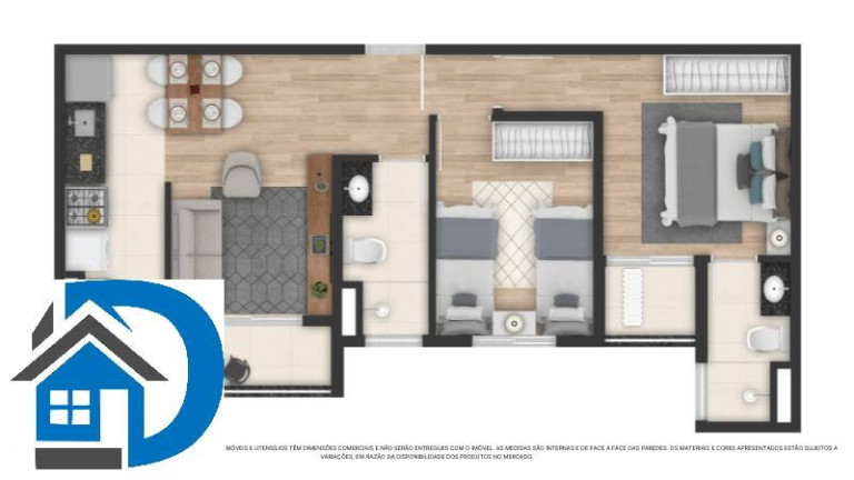 Imagem Apartamento com 2 Quartos à Venda, 51 m² em Vila Hortência - Sorocaba Imagem Apartamento com 2 Quartos à Venda, 51 m² em Vila Hortência - Sorocaba