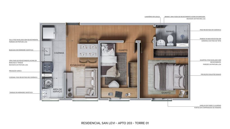 Imagem Apartamento com 2 Quartos à Venda, 40 m² em Vila João Ramalho - Santo André Imagem Apartamento com 2 Quartos à Venda, 40 m² em Vila João Ramalho - Santo André