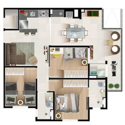 Imagem Apartamento com 2 Quartos à Venda, 57 m² em Jardim Oswaldo Cruz - São José Dos Campos Imagem Apartamento com 2 Quartos à Venda, 57 m² em Jardim Oswaldo Cruz - São José Dos Campos