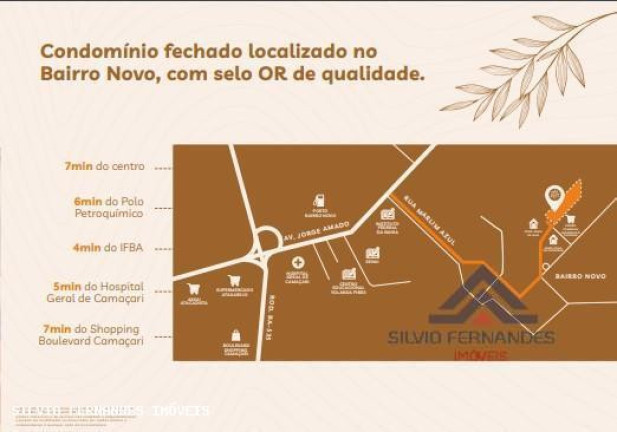 Imagem Terreno à Venda, 109 m² em Parque Nascente Do Rio Capivara - Camaçari Imagem Terreno à Venda, 109 m² em Parque Nascente Do Rio Capivara - Camaçari