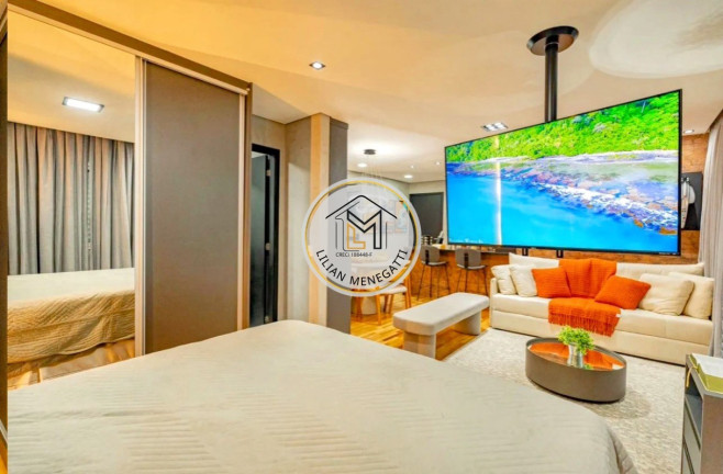 Imagem Imóvel com 1 Quarto à Venda, 52 m² em Alphaville - Santana De Parnaíba Imagem Imóvel com 1 Quarto à Venda, 52 m² em Alphaville - Santana De Parnaíba