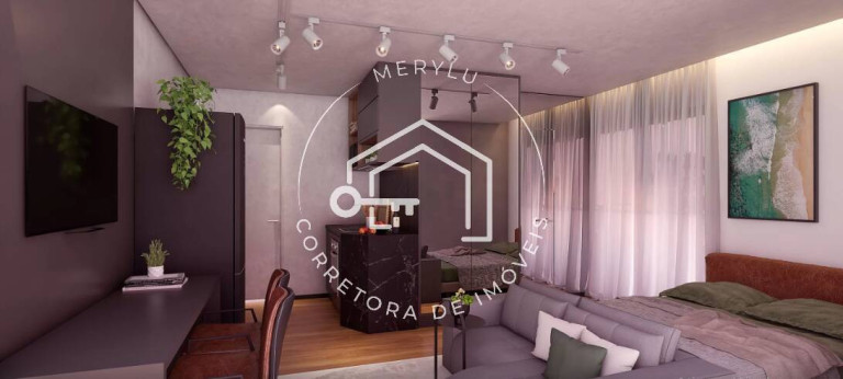 Apartamento com 1 Quarto à Venda, 26 m² em Moema - São Paulo