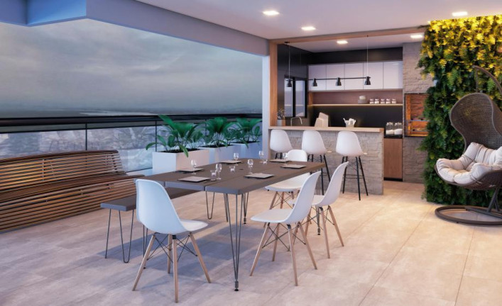 Imagem Apartamento com 2 Quartos à Venda, 77 m² em Canto Do Forte - Praia Grande