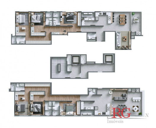 Imagem Apartamento com 3 Quartos à Venda, 140 m² em Balneário Piçarras Imagem Apartamento com 3 Quartos à Venda, 140 m² em Balneário Piçarras