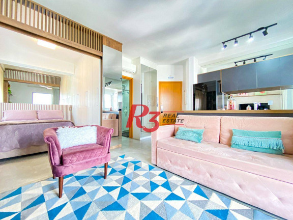 Apartamento com 1 Quarto à Venda, 46 m² em Boqueirão - Santos