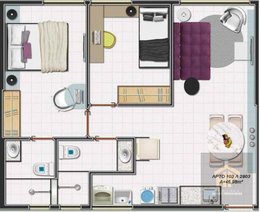 Imagem Apartamento com 2 Quartos à Venda, 47 m² em Boa Viagem - Recife Imagem Apartamento com 2 Quartos à Venda, 47 m² em Boa Viagem - Recife