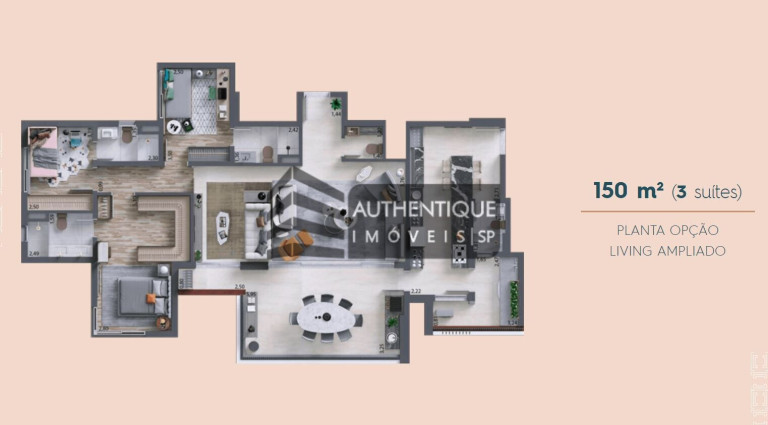 Imagem Apartamento com 3 Quartos à Venda, 150 m² em Perdizes - São Paulo Imagem Apartamento com 3 Quartos à Venda, 150 m² em Perdizes - São Paulo
