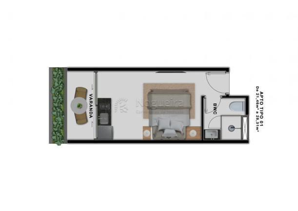 Imagem Flat com 1 Quarto à Venda, 21 m² em Porto De Galinhas - Ipojuca Imagem Flat com 1 Quarto à Venda, 21 m² em Porto De Galinhas - Ipojuca