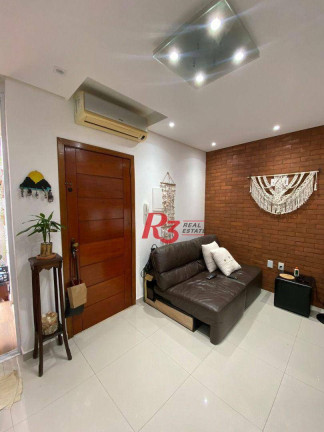 Apartamento com 2 Quartos à Venda, 66 m² em Gonzaga - Santos